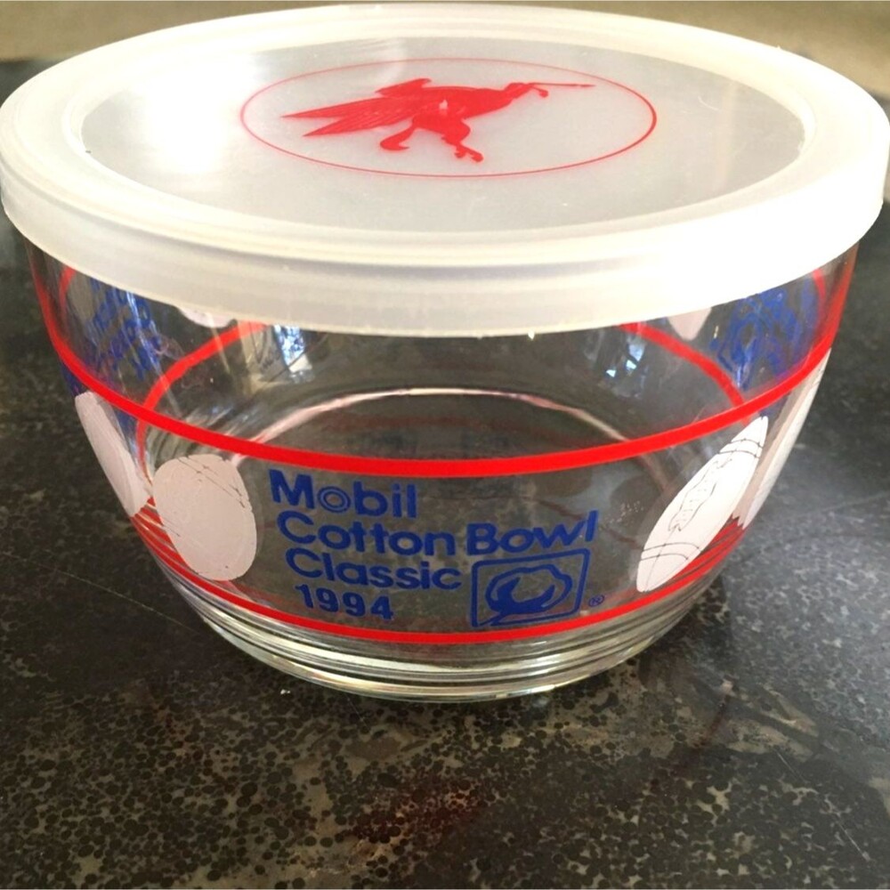 1994 Mobil Cotton Bowl Classic Bowl with Lid
